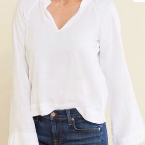 Anthropology Cloth & Stone white top